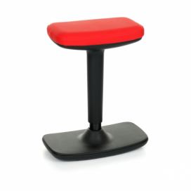 NABBI Kloky barová stolička červená / čierna