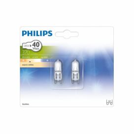 Philips SADA 2x Priemyselná žiarovka Philips ECOHALO G9/28W/230V 2800K 
