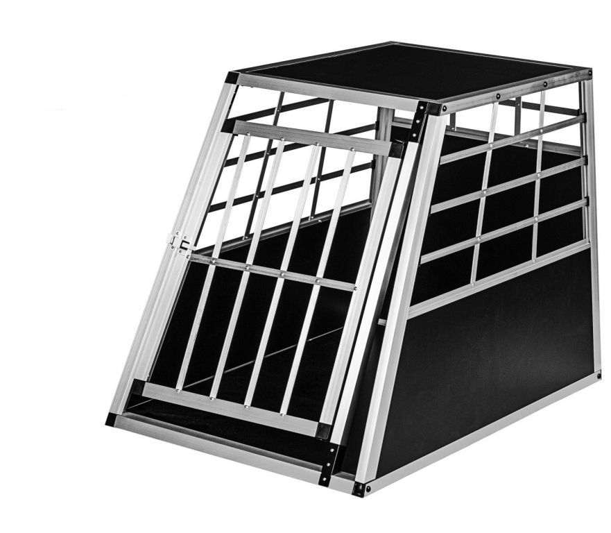 Hliníkový prepravný box pre psov, 65 × 90 × 69 cm, veľ. L - Kokiskashop.sk