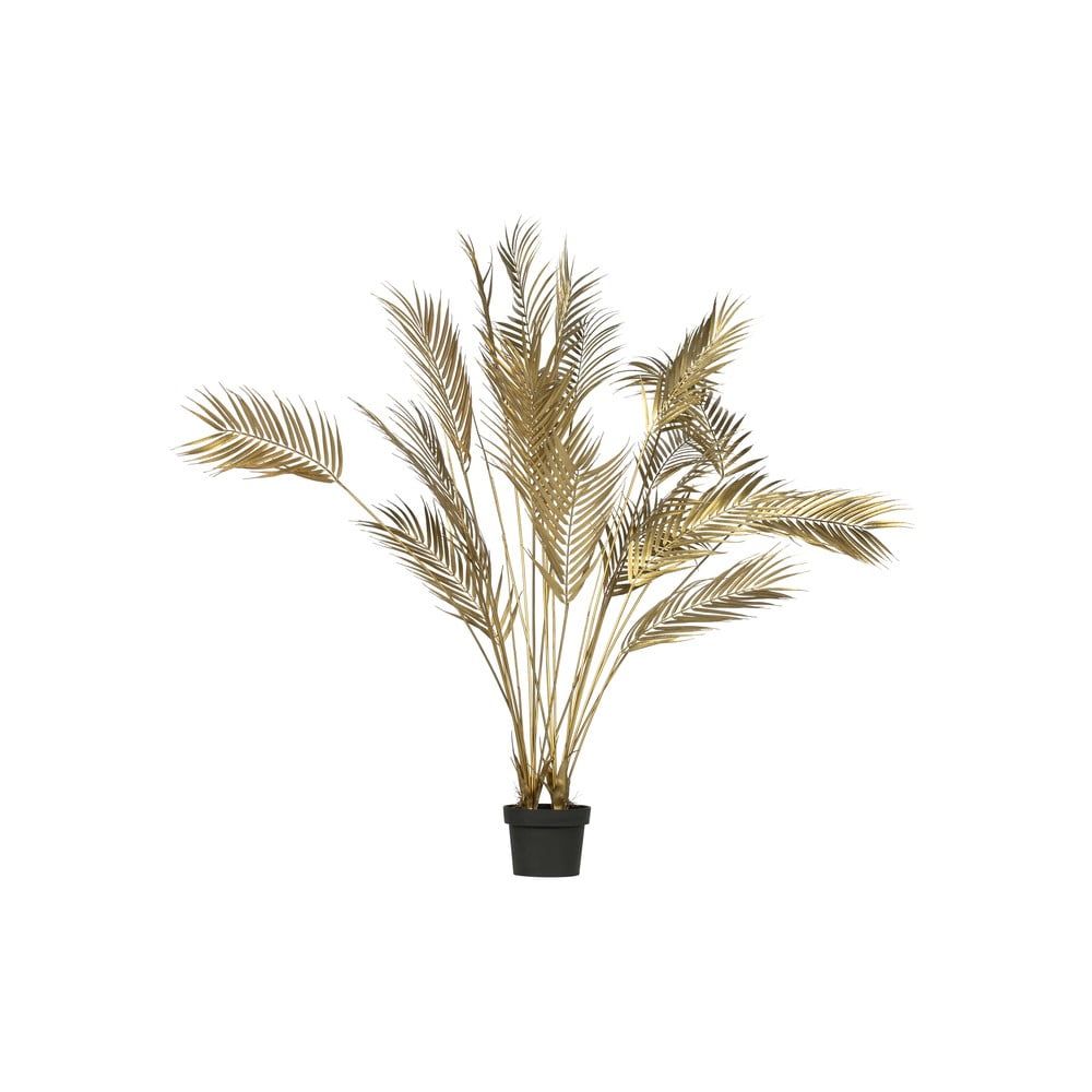 Umelá palma v zlatej farbe WOOOD, výška 110 cm - Bonami.sk
