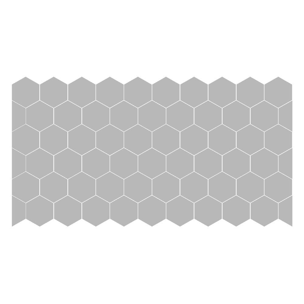 Súprava 50 matných nálepiek na sklo Ambiance Hexagon - Bonami.sk