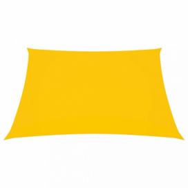 Tieniaca plachta obdĺžniková 2x3,5 m oxfordská látka Dekorhome Žltá