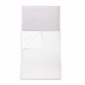 Detské sivé bavlnené obliečky YappyKids Shades, 100 × 135 cm