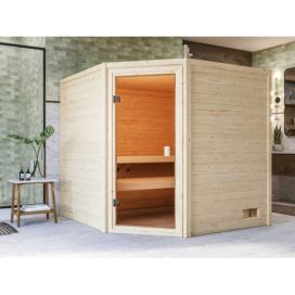 Interiérová fínska sauna 195x195 cm Lanitplast