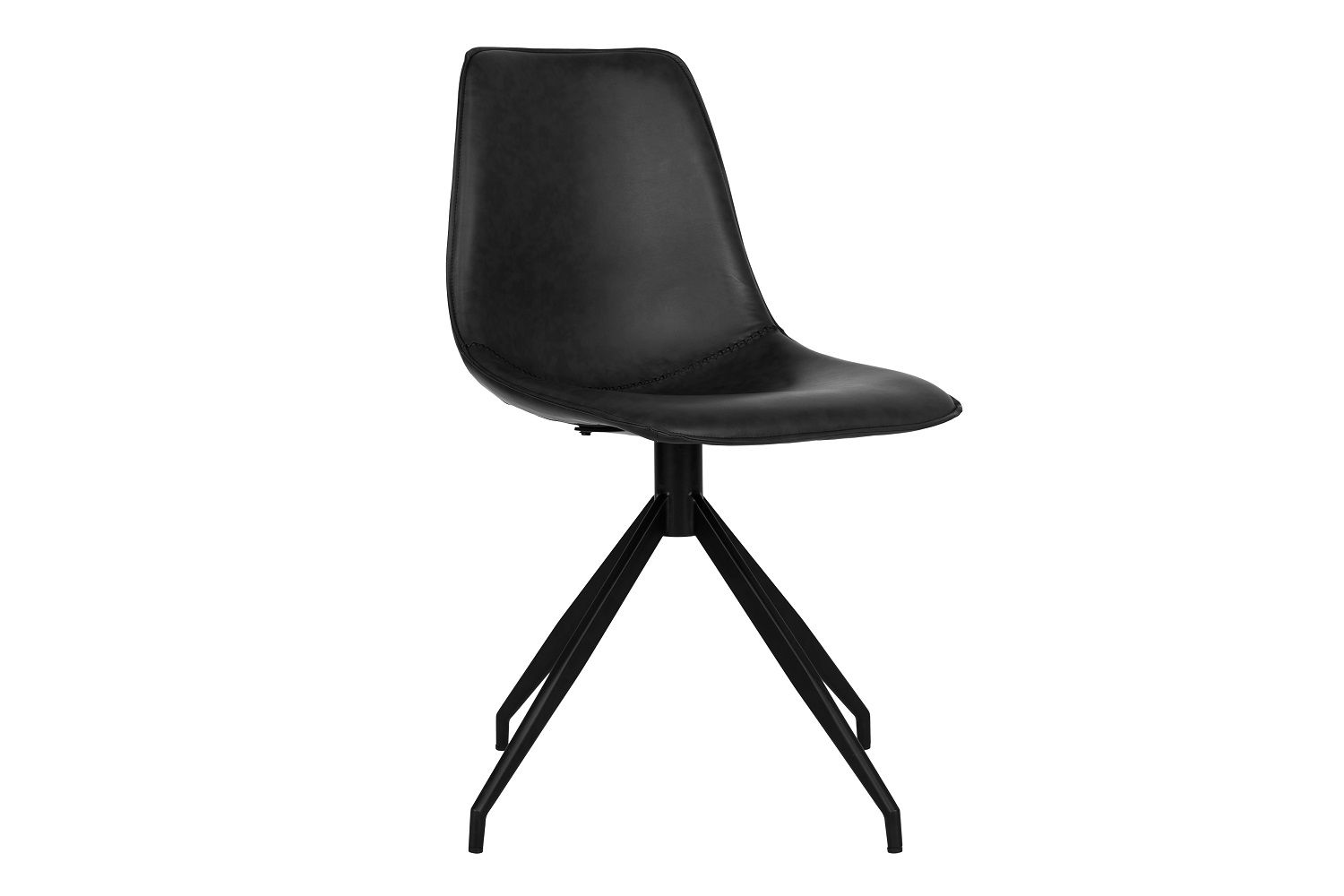 Norddan 25834 Dizajnová otočná stolička Latasha čierna - ESTILOFINA.SK