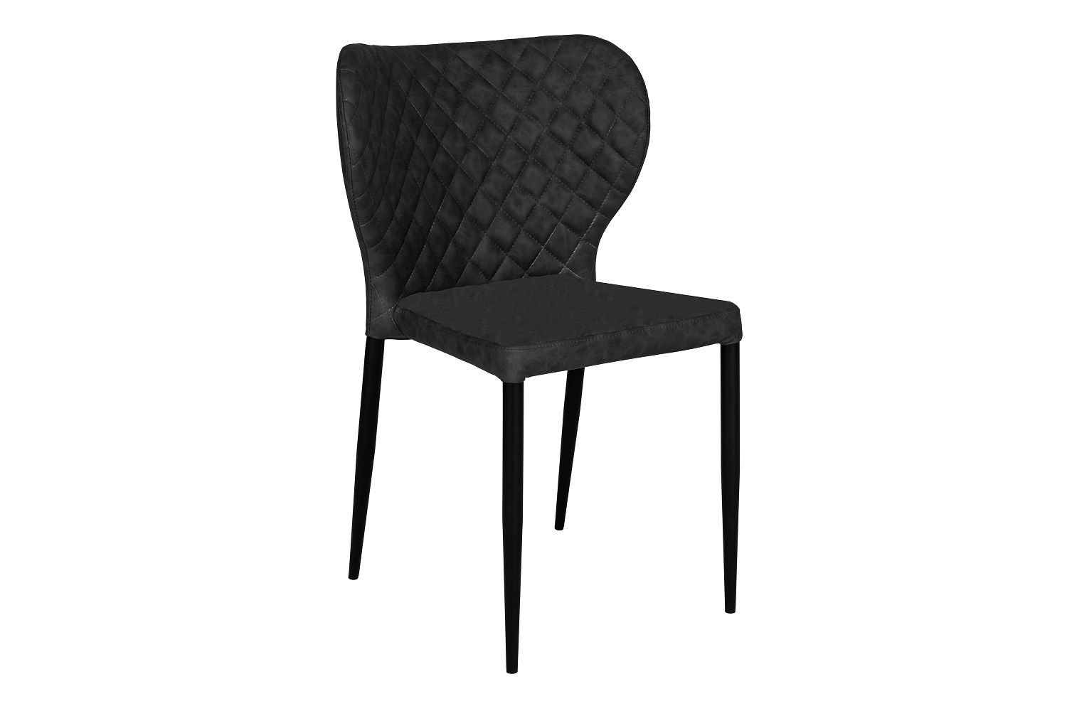 Norddan 25828 Dizajnová jedálenská stolička Landers čierna - ESTILOFINA.SK