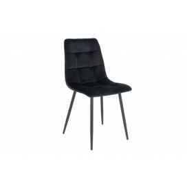Norddan 25826 Dizajnová stolička Dominik čierna