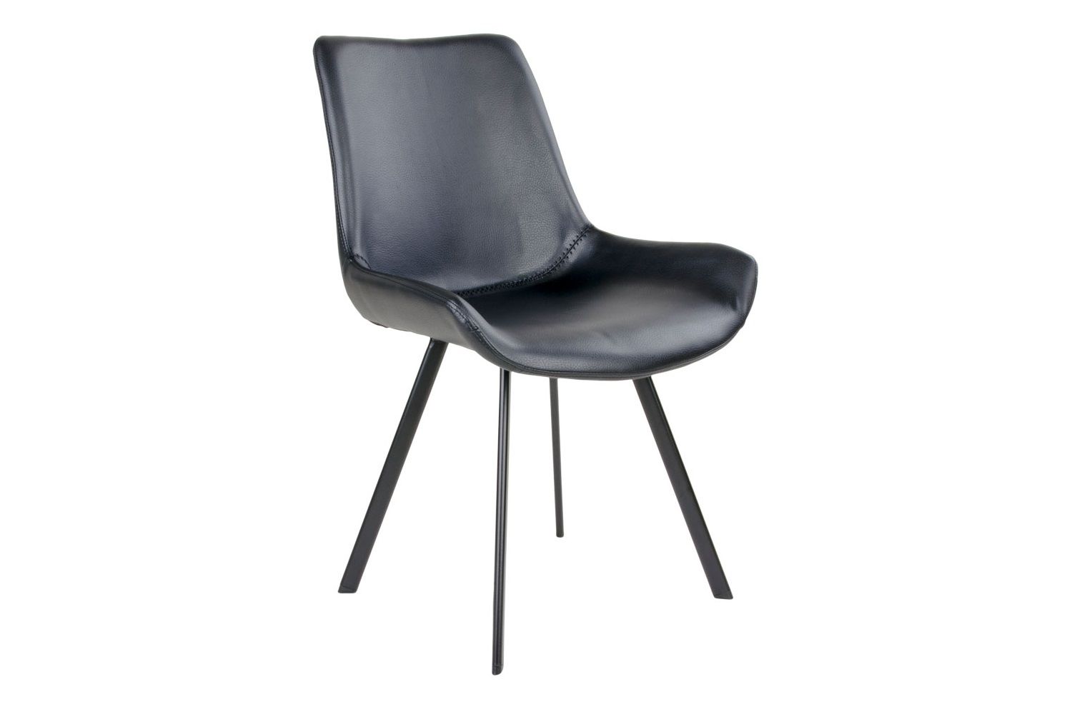 Norddan 25837 Dizajnová stolička Lanakila čierna - ESTILOFINA.SK