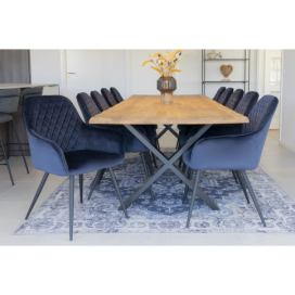 Norddan Dizajnový jedálenský stôl Jonathon 300 cm prírodný dub