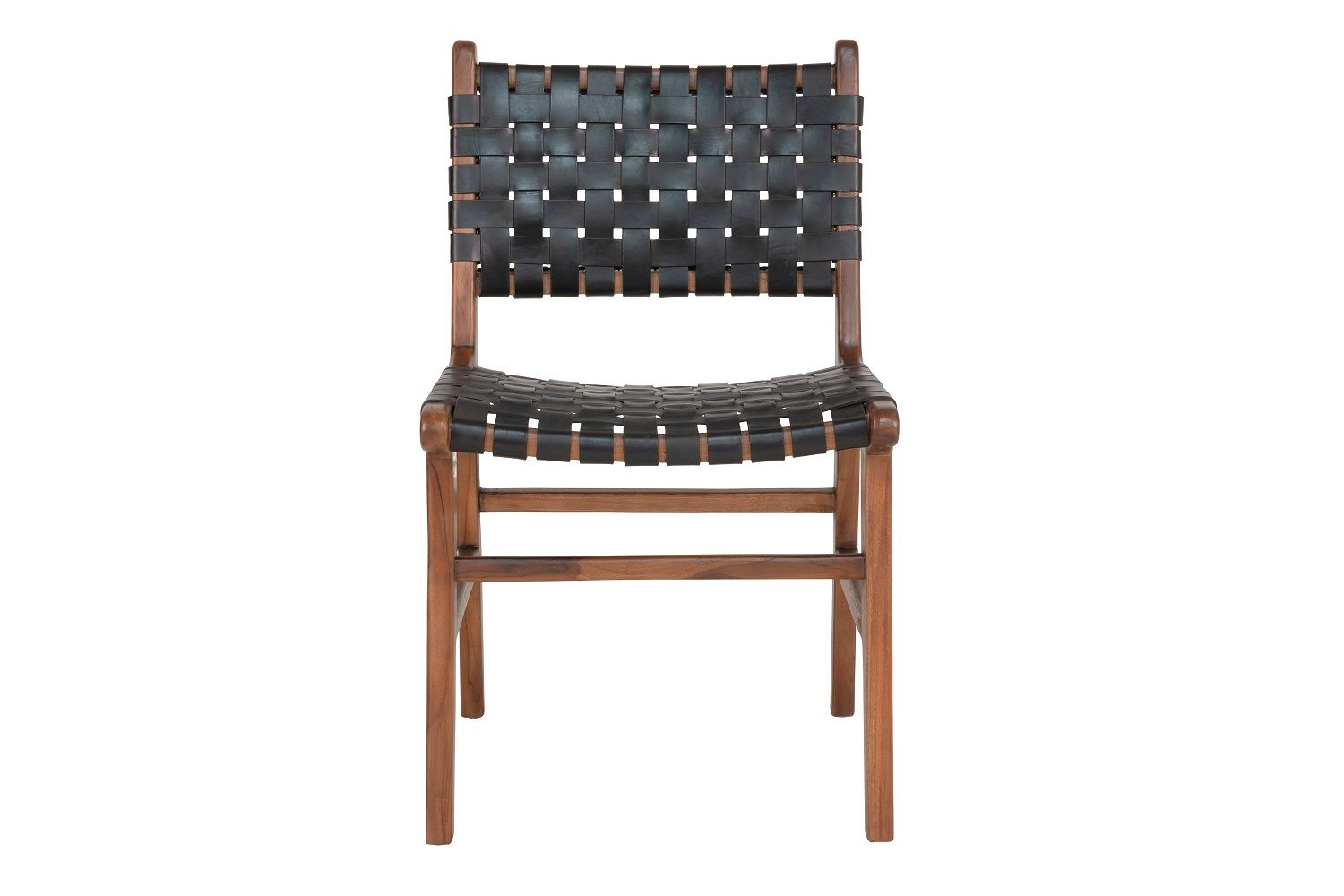 Norddan 26118 Dizajnová jedálenská stolička Jamison čierna koža - ESTILOFINA.SK