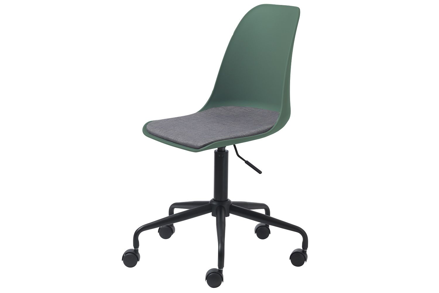 Furniria Dizajnová kancelárska stolička Jeffery matná zelená - ESTILOFINA.SK