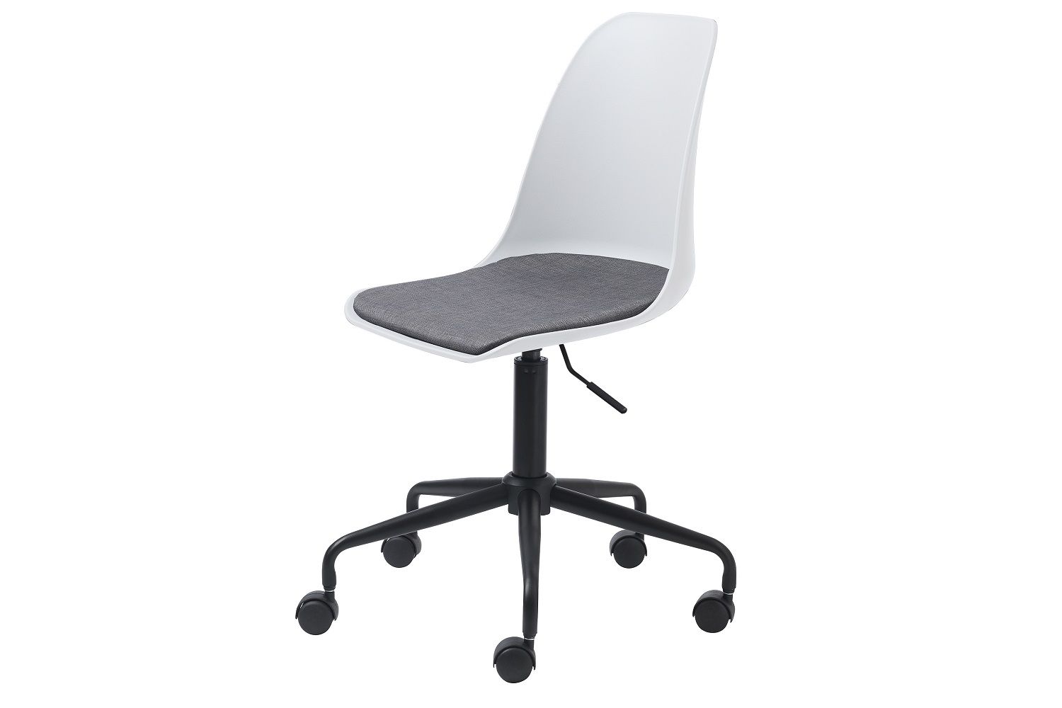 Furniria Dizajnová kancelárska stolička Jeffery biela - ESTILOFINA.SK