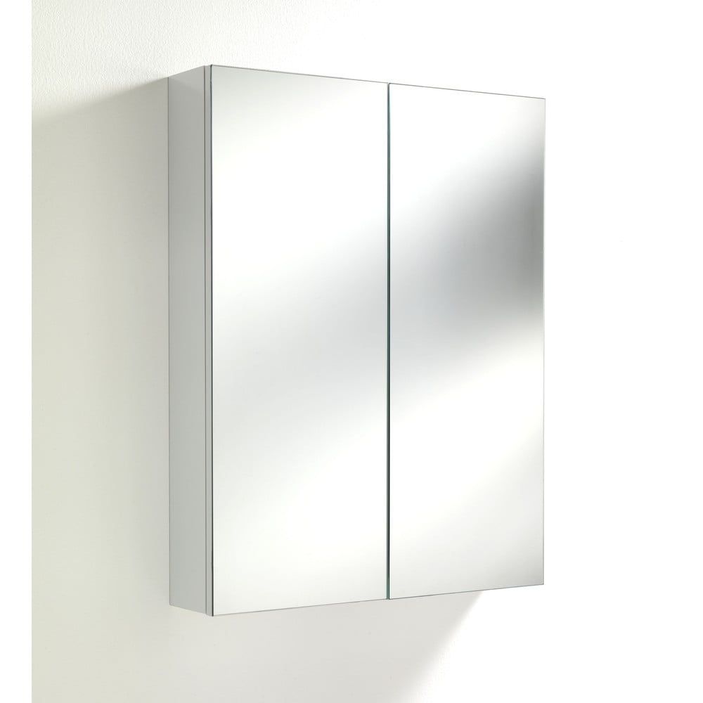 Biela nástenná zrkadlová skrinka Tomasucci Bony - Bonami.sk