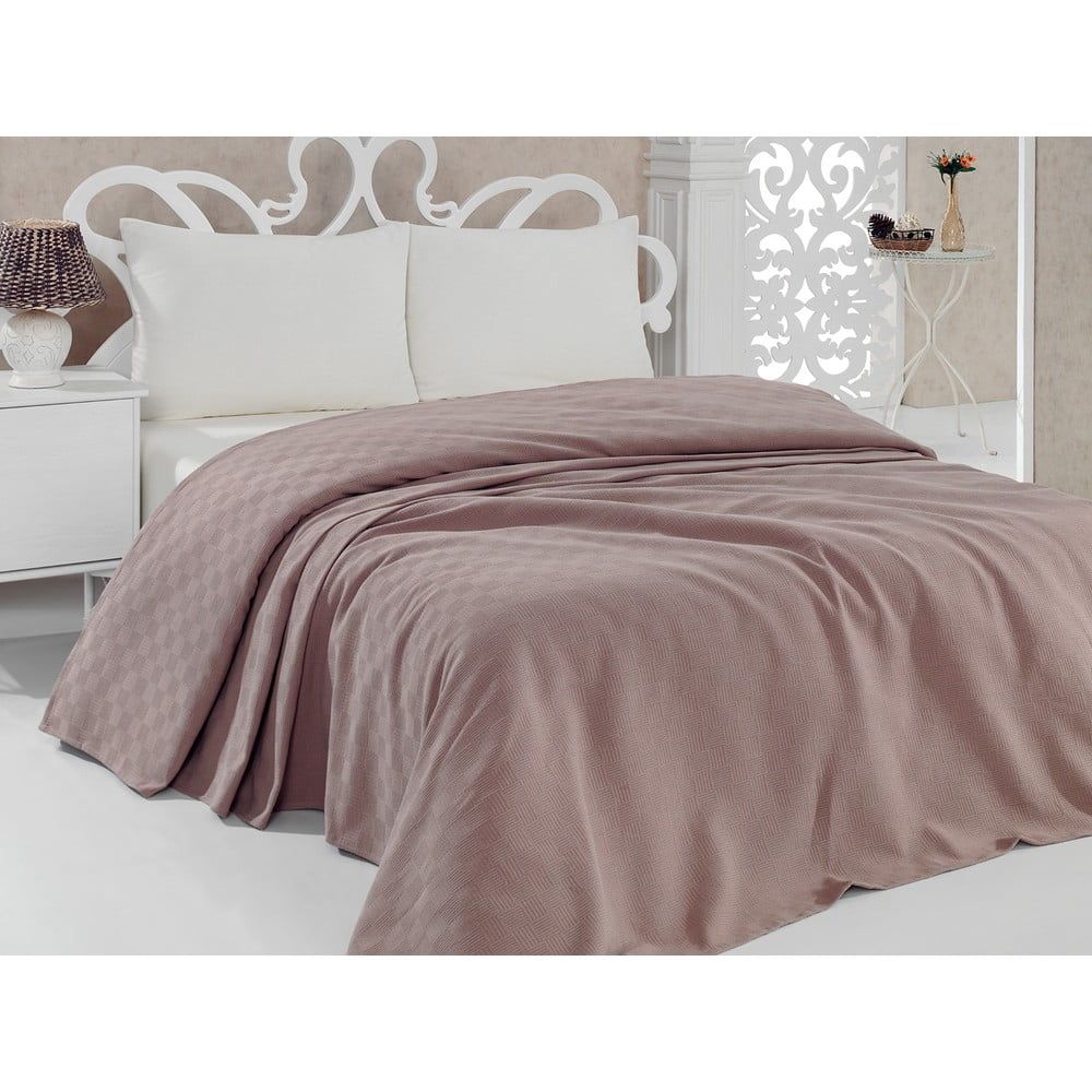 Prikrývka na posteľ Pique Pink, 160 × 240 cm - Bonami.sk
