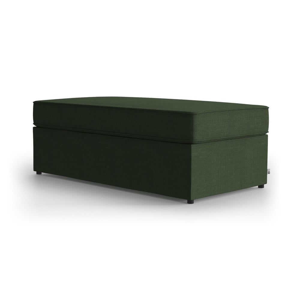Zelená polstrovaná rozkladacia lavica My Pop Design Brady, 130 cm - Bonami.sk