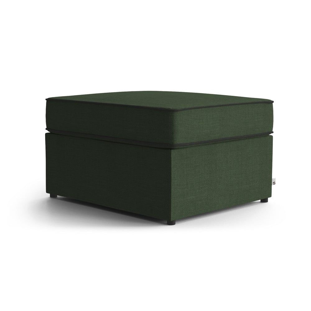 Zelená polstrovaná rozkladacia lavica My Pop Design Brady, 80 cm - Bonami.sk