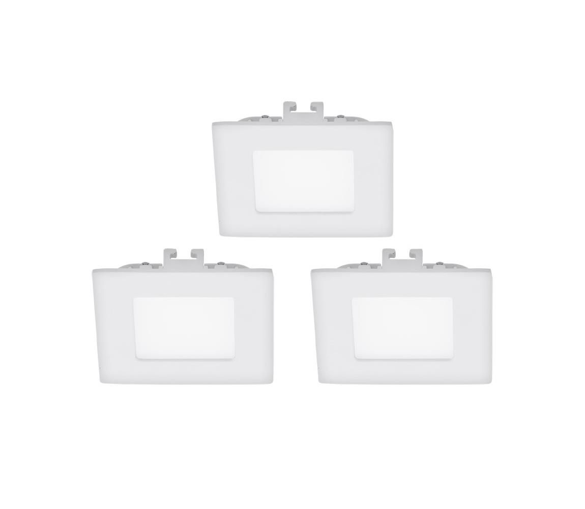 Eglo Eglo 94733 - SADA 3x LED Podhľadové svietidlo FUEVA 1 1xLED/2,7W/230V  - Svet-svietidiel.sk