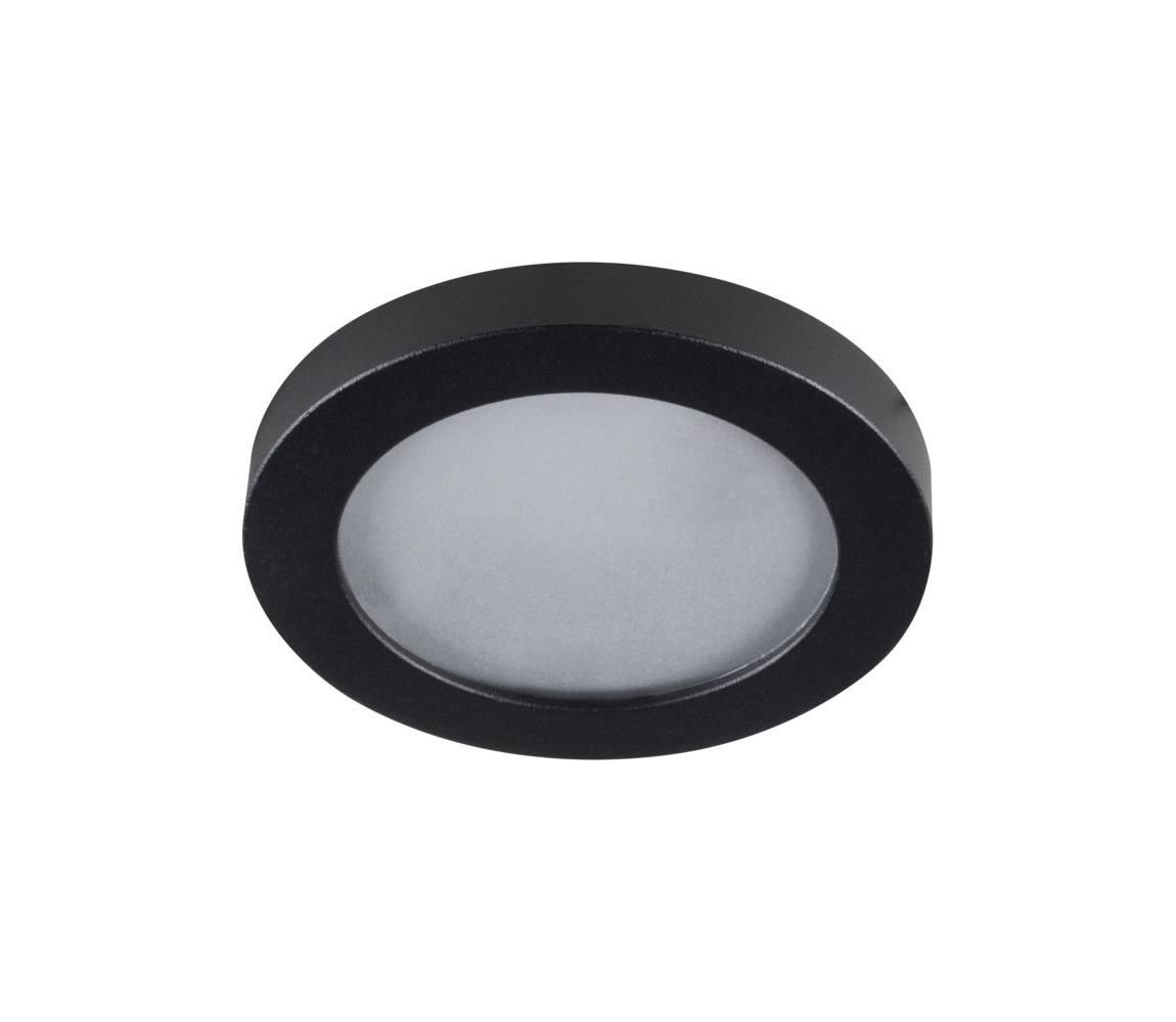   33122 - Kúpeľňové podhľadové svietidlo FLINI 10W IP44 čierna  - Svet-svietidiel.sk
