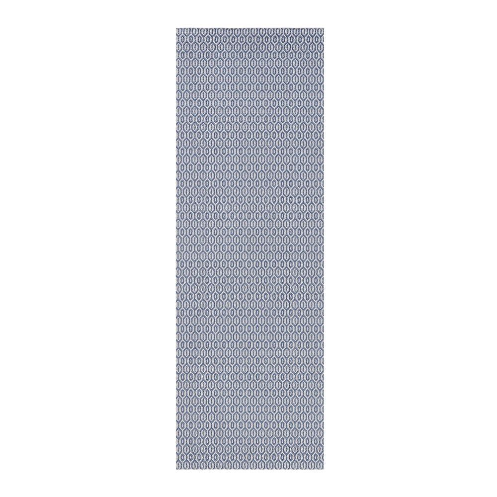 Modrý vonkajší koberec Bougari Coin, 80 x 200 cm - Bonami.sk