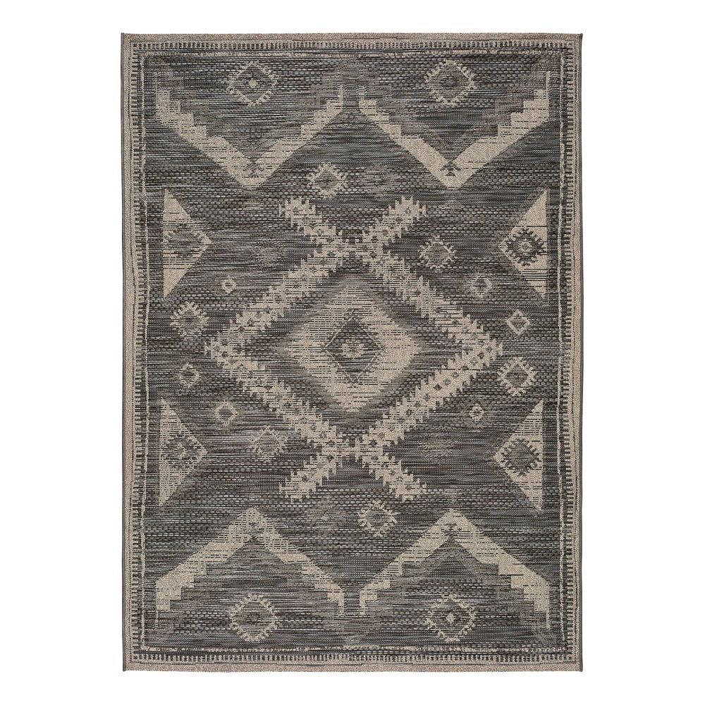 Sivý vonkajší koberec Universal Devi Ethnic, 80 x 150 cm - Bonami.sk