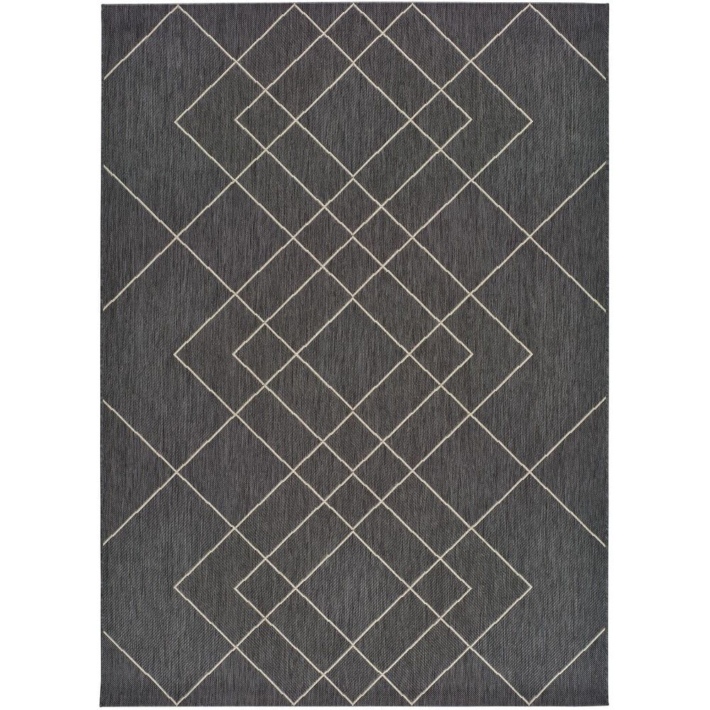 Sivý vonkajší koberec Universal Hibis, 160 x 230 cm - Bonami.sk