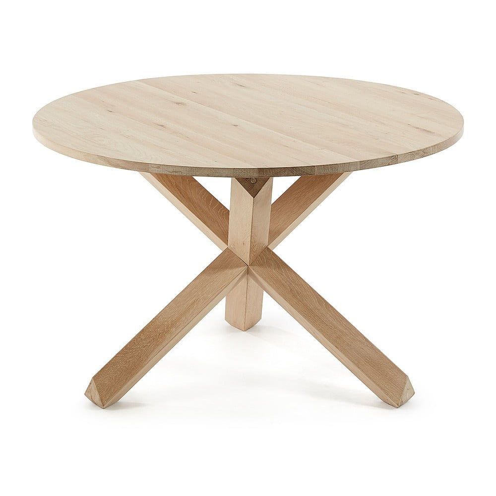Stôl z dubového dreva La Forma Nori, ⌀ 120 cm - Bonami.sk