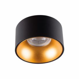   27575 - LED Podhľadové svietidlo MINI RITI 1xGU10/25W/230V čierna/zlatá 