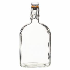 Fľaša s keramickou zátkou Kitchen Craft Gin Home Made, 500 ml