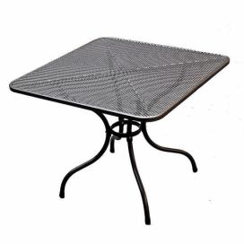 DEOKORK Kovový stôl  90 x 90 cm